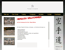 Tablet Screenshot of dojo-mijagi.de